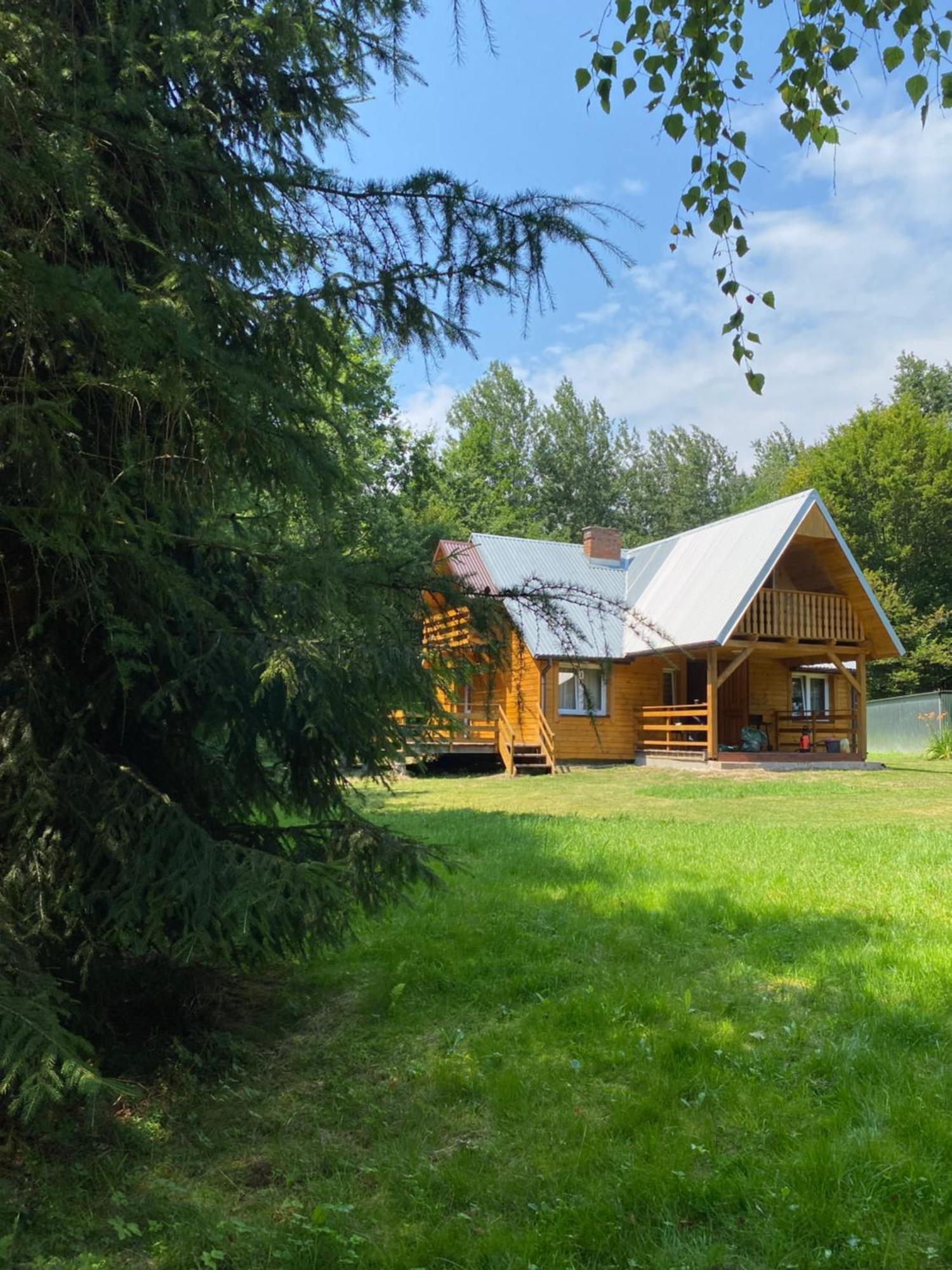 Domek W Lesie Czerce Bagian luar foto